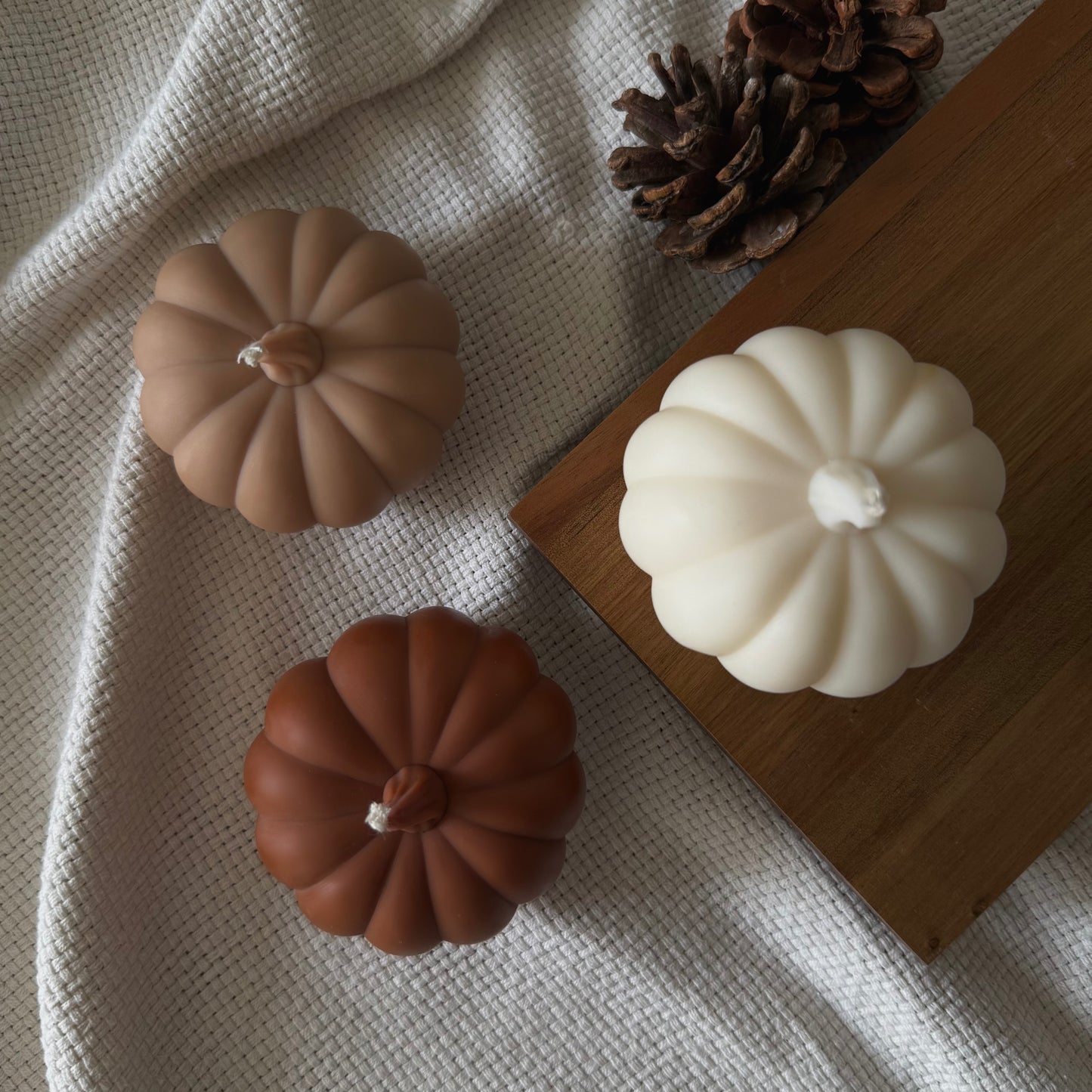 Bougie MINI CITROUILLE