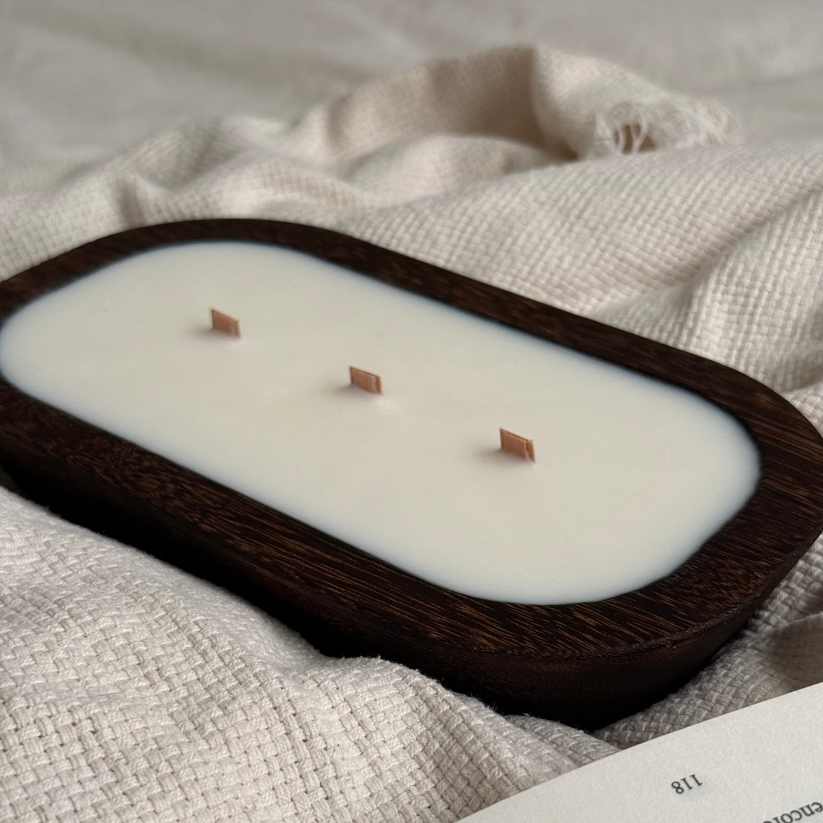 Bougie FEU DE BOIS