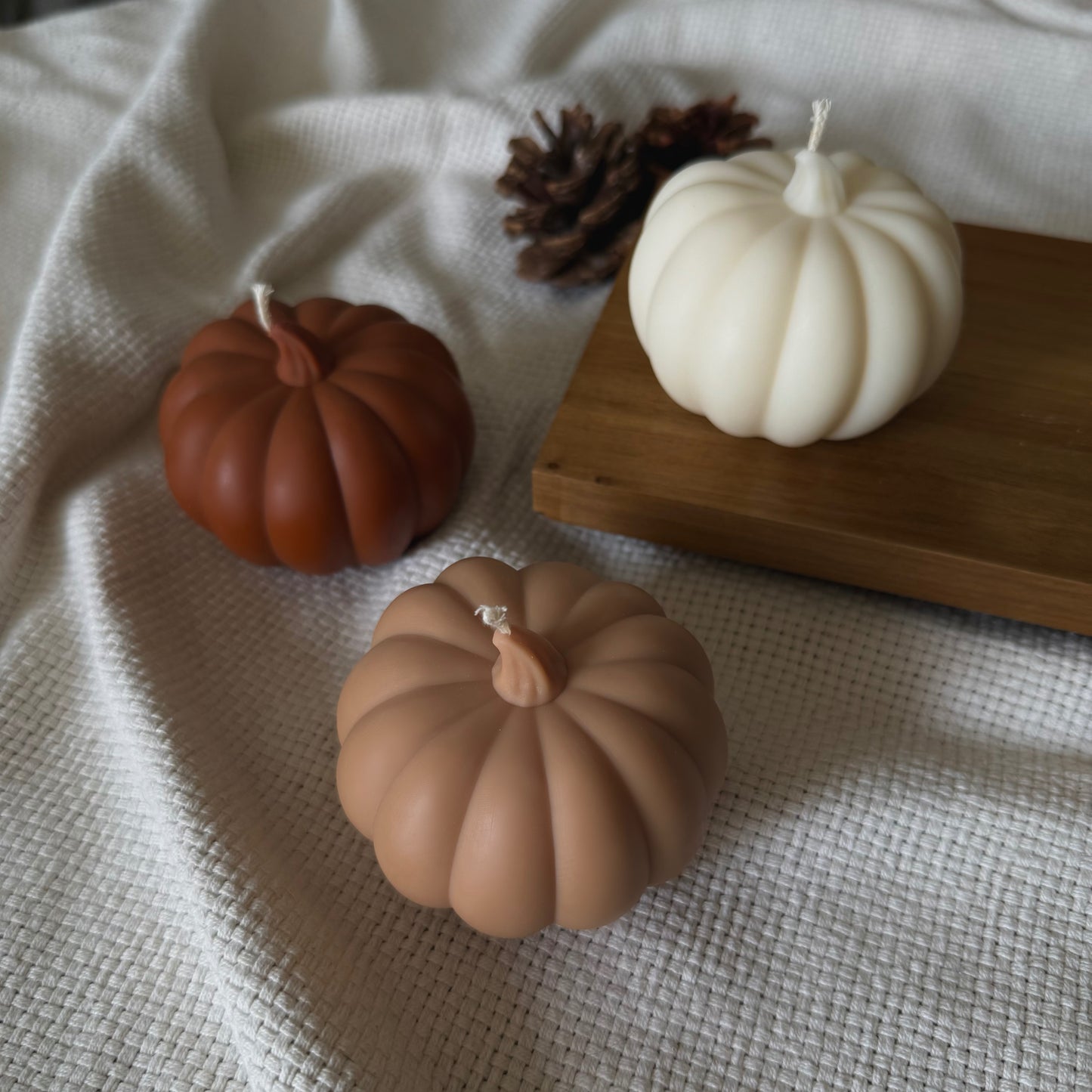 Bougie MINI CITROUILLE