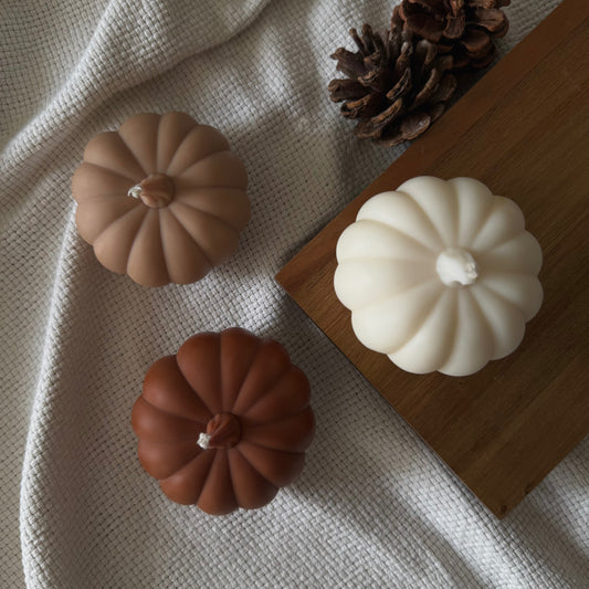 Bougie MINI CITROUILLE