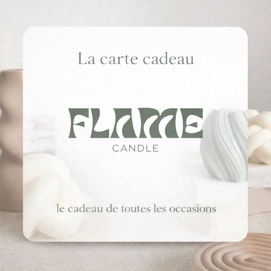 La Carte Cadeau FLAME CANDLE