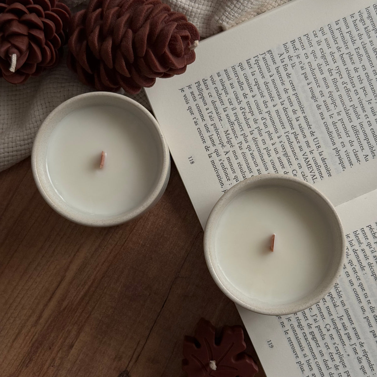 Bougie NUAGE DE COTON